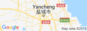 Yancheng map
